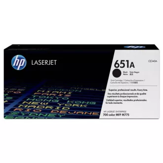 HP 651A (CE340A) - toner, black (schwarz ) HP 651A (CE340A) - toner, black (schwarz )