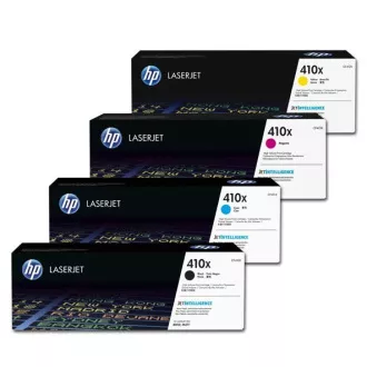 HP 410X (CF410XCMYK) - toner, black + color (schwarz + farbe)