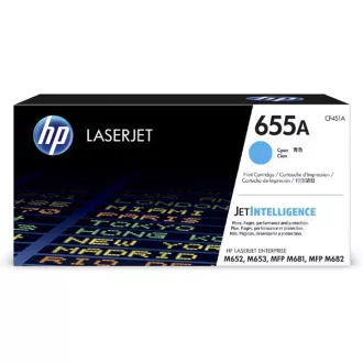 HP 655A (CF451A) - toner, cyan