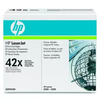 HP 42X (Q5942XD) - toner, black (schwarz ) 2stk