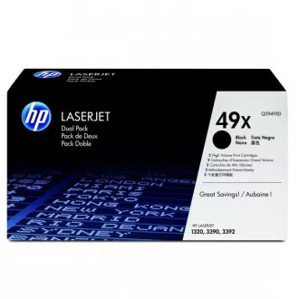 HP 49X (Q5949XD) - toner, black (schwarz ) 2stk HP 49X (Q5949XD) - toner, black (schwarz ) 2stk