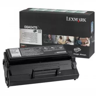 Lexmark X08A0478 - toner, black (schwarz ) Lexmark X08A0478 - toner, black (schwarz )