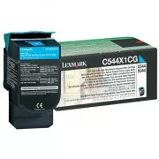 Lexmark C544X1CG - toner, cyan