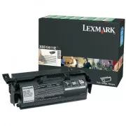 Lexmark X651H11E - toner, black (schwarz )