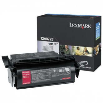 Lexmark 12A0725 - toner, black (schwarz )