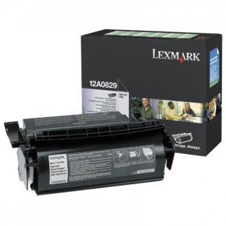 Lexmark 12A0829 - toner, black (schwarz )