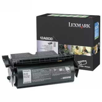 Lexmark 12A6830 - toner, black (schwarz )