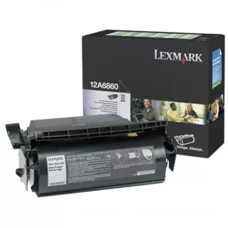 Lexmark 12A6860 - toner, black (schwarz )