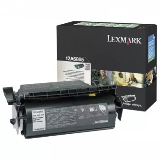 Lexmark 12A6865 - toner, black (schwarz )