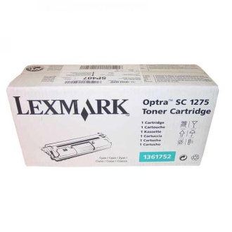Lexmark 1361752 - toner, cyan (cyan)