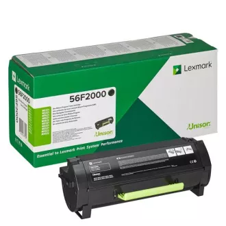 Lexmark 56F2000 - toner, black (schwarz )