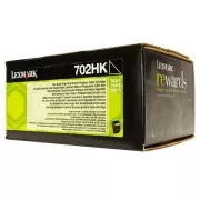 Lexmark 702H (70C2HK0) - toner, black (schwarz )
