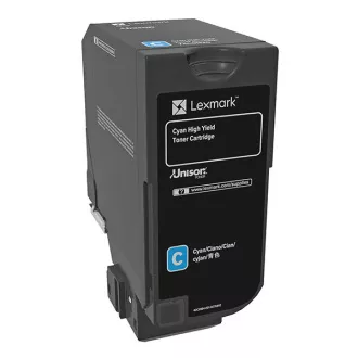 Lexmark 74C0H20 - toner, cyan Lexmark 74C0H20 - toner, cyan