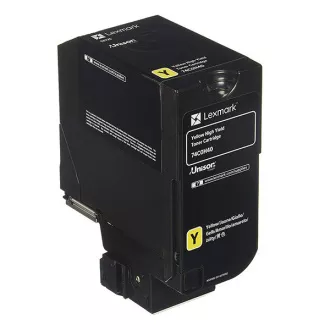 Lexmark 74C0H40 - toner, yellow (gelb) Lexmark 74C0H40 - toner, yellow (gelb)