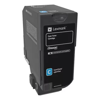 Lexmark 74C0S20 - toner, cyan Lexmark 74C0S20 - toner, cyan