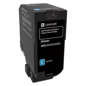 Lexmark 74C2SC0 - toner, cyan
