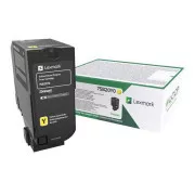 Lexmark 75B20Y0 - toner, yellow (gelb)