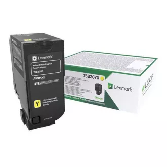 Lexmark 75B20Y0 - toner, yellow (gelb)