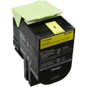 Lexmark 80C0H40 - toner, yellow (gelb)