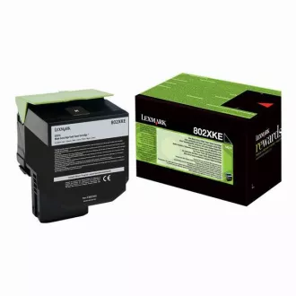 Lexmark 80C2XKE - toner, black (schwarz ) Lexmark 80C2XKE - toner, black (schwarz )