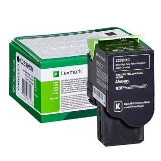 Lexmark C2320K0 - toner, black (schwarz )