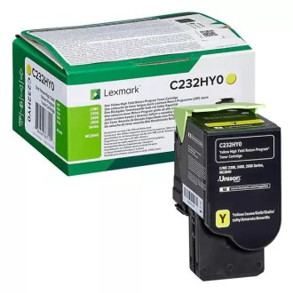 Lexmark C232HY0 - toner, yellow (gelb)