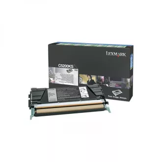 Lexmark C5200KS - toner, black (schwarz )