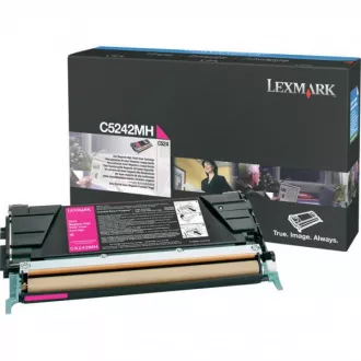 Lexmark C5242MH - toner, magenta Lexmark C5242MH - toner, magenta