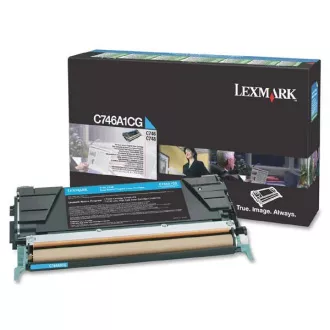 Lexmark C746 (C746A1CG) - toner, cyan Lexmark C746 (C746A1CG) - toner, cyan
