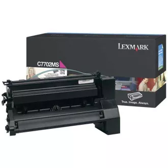 Lexmark C7702MS - toner, magenta