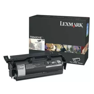 Lexmark T654X31E - toner, black (schwarz )