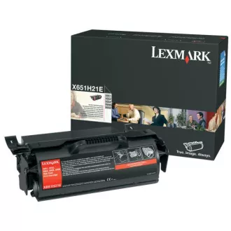 Lexmark X651H21E - toner, black (schwarz ) Lexmark X651H21E - toner, black (schwarz )