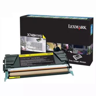 Lexmark X748H1YG - toner, yellow (gelb)