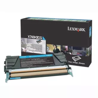 Lexmark X748H3CG - toner, cyan Lexmark X748H3CG - toner, cyan