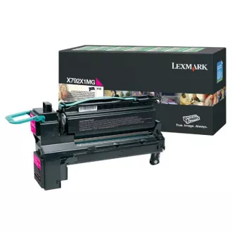 Lexmark X792X1MG - toner, magenta Lexmark X792X1MG - toner, magenta