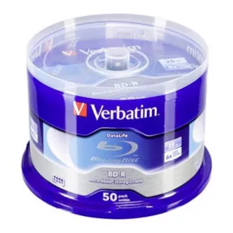 Verbatim BD-R, Einzelschicht 25GB, blaue Oberfläche, Einzelschicht, Spindel, 43838, 6x, 50-Kuchen, keine ID Verbatim BD-R, Einzelschicht 25GB, blaue Oberfläche, Einzelschicht, Spindel, 43838, 6x, 50-Kuchen, keine ID