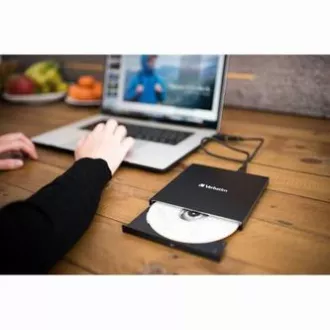 Verbatim Externes Blu-Ray-Laufwerk, 43889, USB 3.1, USB-C, GRATIS 25GB MDISC Verbatim Externes Blu-Ray-Laufwerk, 43889, USB 3.1, USB-C, GRATIS 25GB MDISC