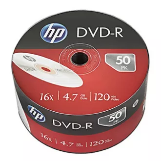 HP DVD-R, DME00070-3, 69303, 4,7 GB, 16x, lose, 50er-Pack, nicht bedruckbar, 12 cm, für die Datenarchivierung HP DVD-R, DME00070-3, 69303, 4,7 GB, 16x, lose, 50er-Pack, nicht bedruckbar, 12 cm, für die Datenarchivierung