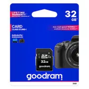 Goodram Speicherkarte Secure Digital Karte, 32GB, SDHC, S1A0-0320R12, UHS-I U1 (Klasse 10)