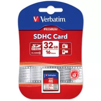 Verbatim Secure Digital Karte Premium U1, 32GB, SDHC, 43963, UHS-I U1 (Klasse 10) Verbatim Secure Digital Karte Premium U1, 32GB, SDHC, 43963, UHS-I U1 (Klasse 10)