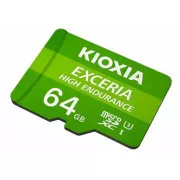 Kioxia Exceria High Endurance Speicherkarte (M303E), 64GB, microSDXC, LMHE1G064GGG2, UHS-I U3 (Klasse 10)