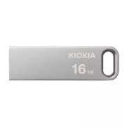 Kioxia USB-Stick, USB 3.0, 16GB, Biwako U366, Biwako U366, silber, LU366S016GG4, USB A