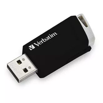 Verbatim USB-Flash-Laufwerk, USB 3.0, 32 GB, Store N Click, schwarz, 49307, USB A, mit ausziehbarem Anschluss