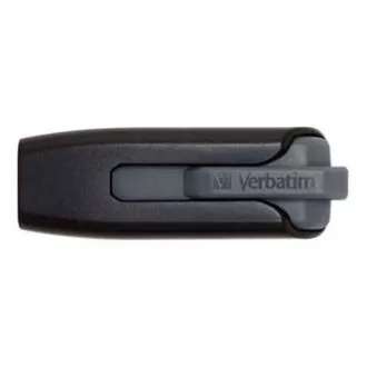 Verbatim USB-Flash-Laufwerk, USB 3.0, 64 GB, V3, Store N Go, schwarz, 49174, USB A, mit ausziehbarem Anschluss