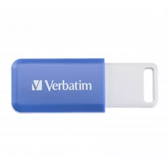 Verbatim USB-Flash-Laufwerk, USB 2.0, 64 GB, DataBar, blau, 49455, für die Datenarchivierung