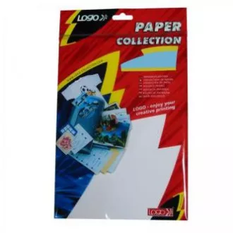 Logo-Etiketten für CD 118/41mm, A4, matt, weiß, 2 Etiketten, 2 Streifen, 140g/m2, verpackt 25 Stück, für Tintenstrahl- und Laserdrucker