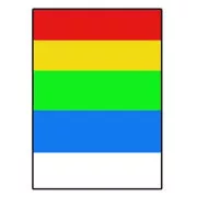 Logo-Etiketten 210mm x 297mm, A4, matt, Farbmix, 1 Etikett, 180g/m2, 10er-Pack, für Tintenstrahl- und Laserdrucker