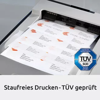 Avery Zweckform Etiketten 63,5 mm x 29,6 mm, A4, weiß, 27 Etiketten, ablösbar, 25er-Pack, L4737REV-25, für Laser und Inkjet