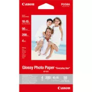 Canon Glossy Photo Paper, GP-501, Fotopapier, glänzend, GP-501 Typ 0775B081, weiß, 10x15cm, 4x6