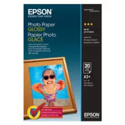 Epson Fotopapier glänzend, C13S042535, Fotopapier, glänzend, weiß, A3 , 200 g/m2, für Tintenstrahldrucker